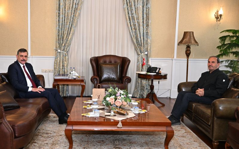 Vali-Mülkiye Başmüfettişi Salih Işık’tan Vali Mustafa Çiftçi’ye Ziyaret