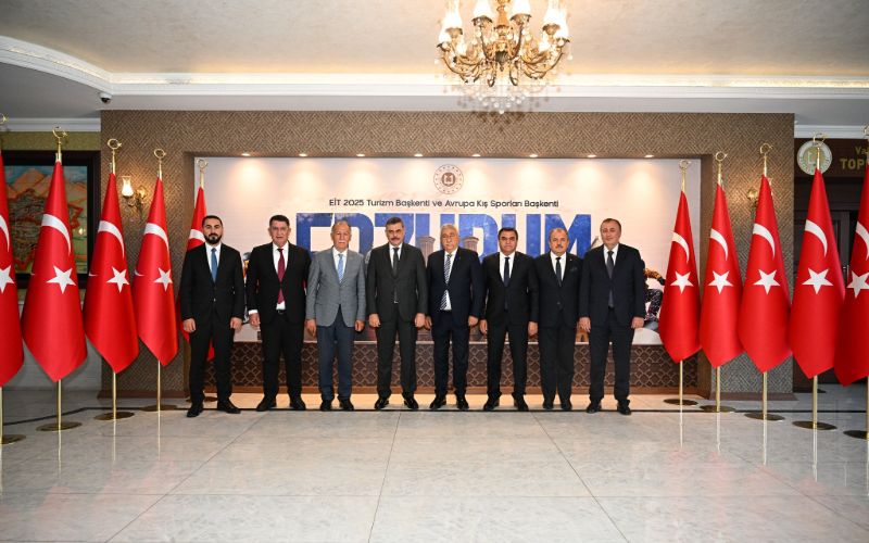 TESK Genel Başkanı Bendevi Palandöken’den Vali Mustafa Çiftçi’ye Ziyaret