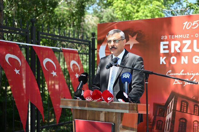 Erzurum Kongresi’nin 105’inci Yıl Dönümü Törenlerle Kutlandı